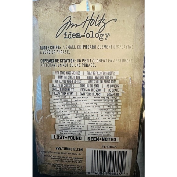 Tim Holtz Idea-ology: Cello Sticker Tape TH94386